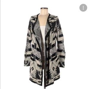 Lucky Brand Printed Cardigan